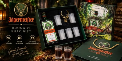 Lý do nhiều khách hàng lựa chọn rượu Jagermeister hộp quà