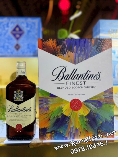 Rượu Ballantine Finest Hộp Quà 2026