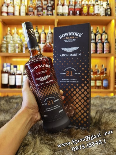 Rượu Whisky Bowmore 21YO Aston Martin Edition 1