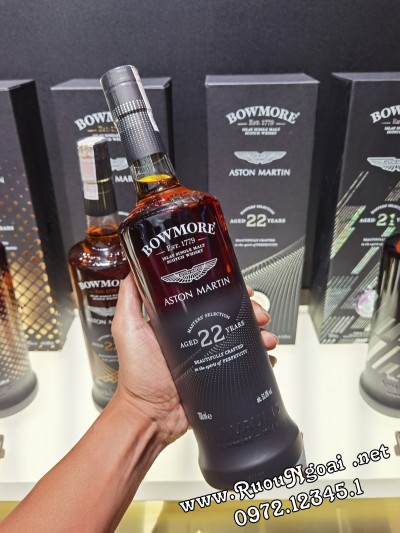 Rượu Whisky Bowmore 22YO Aston Martin Edition 3