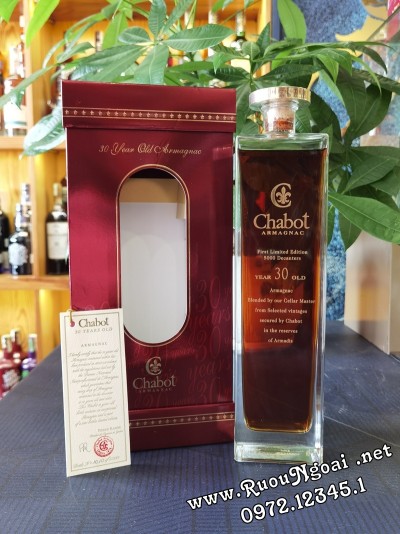 Rượu Armagnac Chabot 30YO Limited Edition