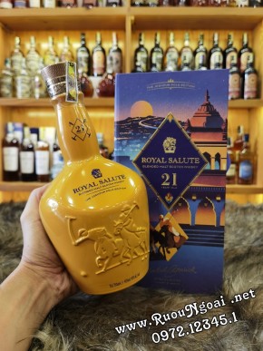 Rượu Chivas 21YO - The Jodhpur Polo Edition