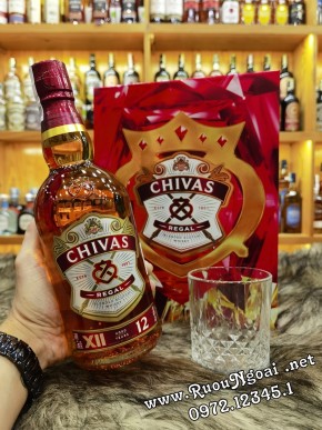 Rượu Chivas Regal 12YO Hộp Quà 2025