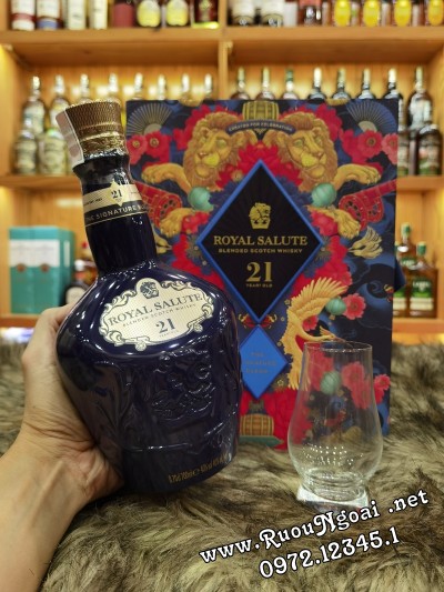 Rượu Chivas - Royal Salute 21YO Hộp Quà 2026
