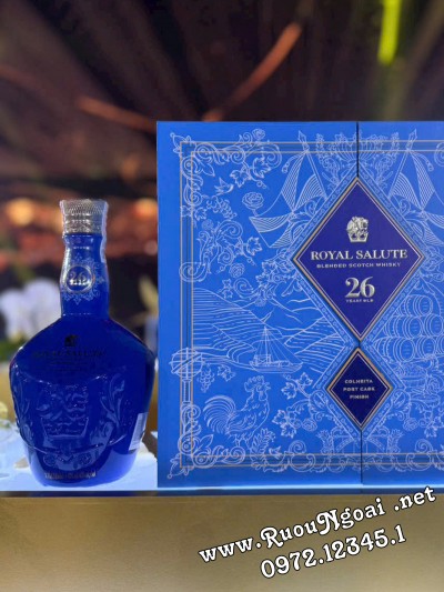 Rượu Chivas - Royal Salute 26YO Colheita Hộp Quà 2026