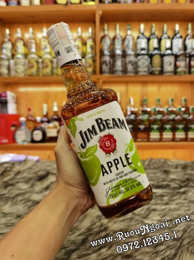 Rượu Liqueur Jim Beam Apple