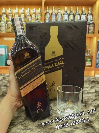Rượu Johnnie Walker Double Black 1L Hộp Quà 2026