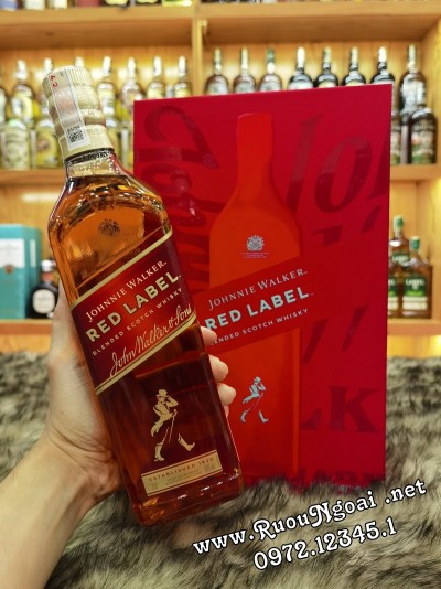 Rượu Johnnie Walker Red Label Hộp Quà 2026