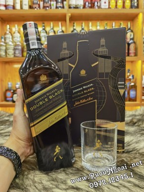 Rượu JW Double Black Hộp Quà 2025 1L