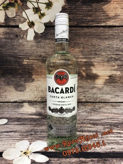 Rượu Bacardi Carta Blanca Superior White Rum