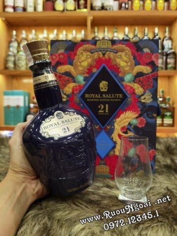 Rượu Chivas - Royal Salute 21YO Hộp Quà 2026