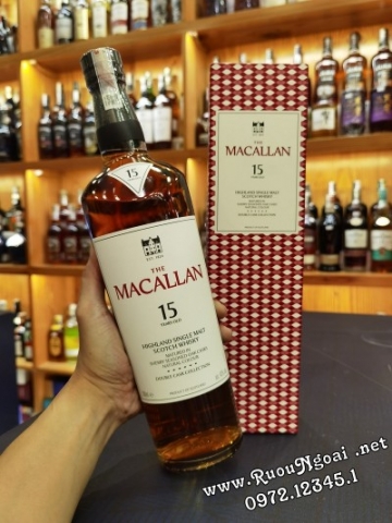 Rượu The Macallan 15YO Double Cask Collection