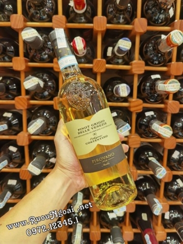Rượu Vang Pirovano Collezione Costantino Pinot Grigio Delle Venezie DOC