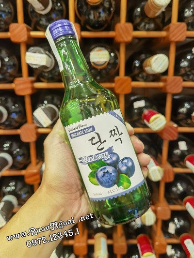 Rượu Soulmate Soju Blueberry