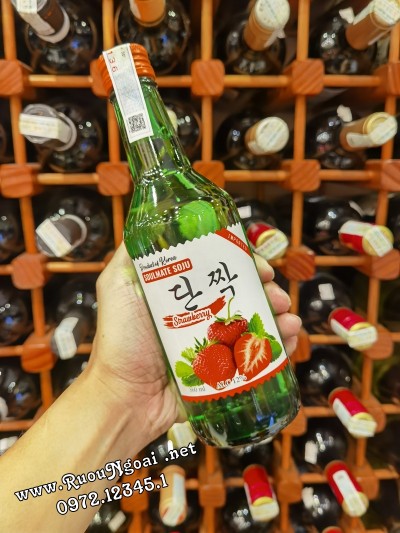 Rượu Soulmate Soju Strawberry