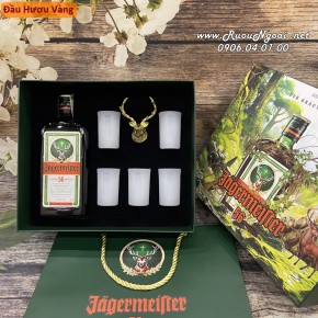 Bộ hộp quà rượu Jagermeister