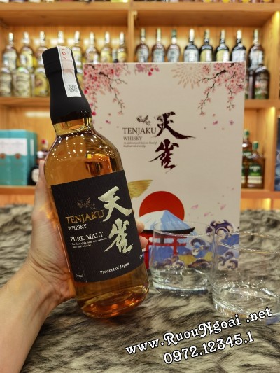 Rượu Tenjaku Pure Malt Hộp Quà