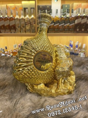 Kệ Rượu Hổ Brandy XO Janu's Gold