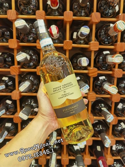 Rượu Vang Pirovano Collezione Costantino Pinot Grigio Delle Venezie DOC
