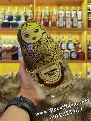 Rượu Diamond Doll Vodka Gold