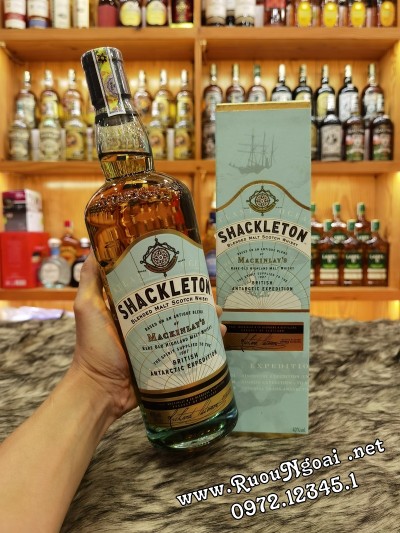 Rượu whisky Shackleton