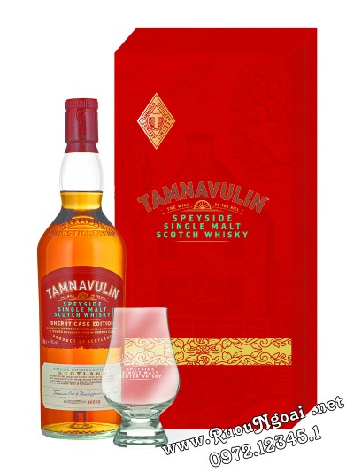 Rượu Tamnavulin Sherry Cask Edition Hộp Quà 2026