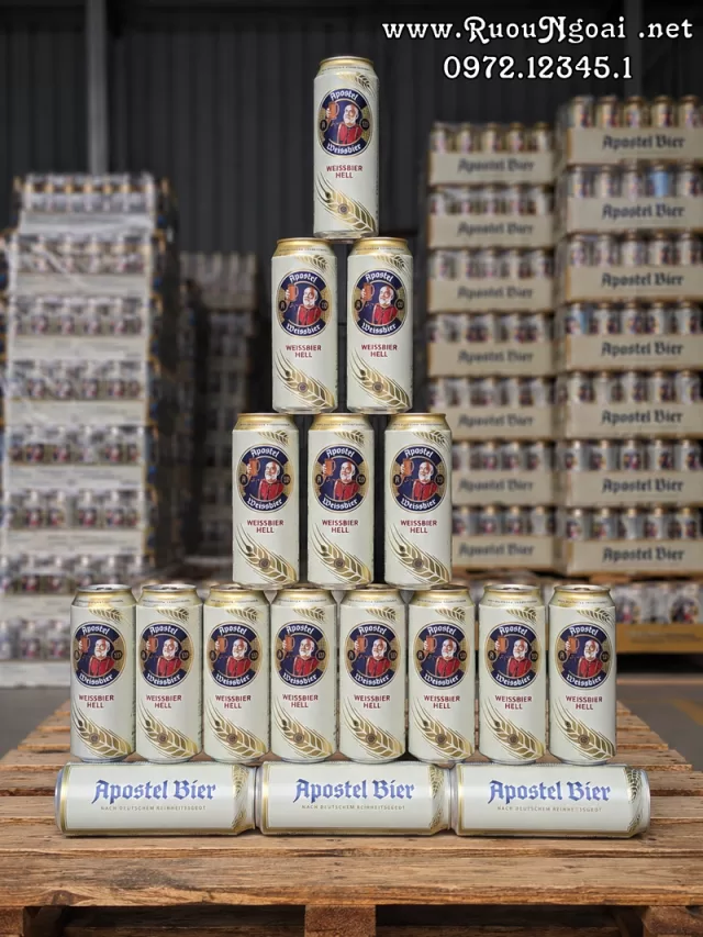 Bia Thầy Tu APOSTEL WEISSBIER HELL