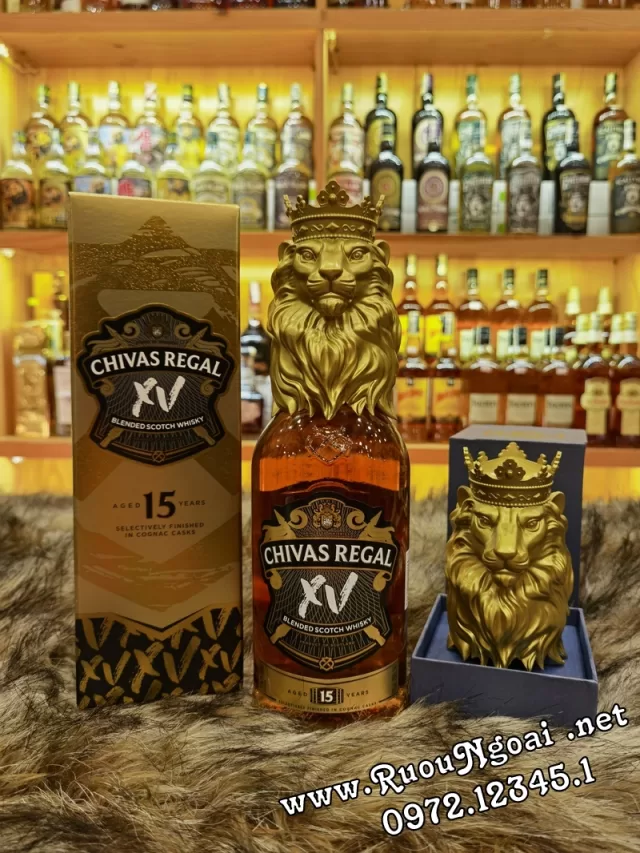 Rượu Chivas Regal XV Lion