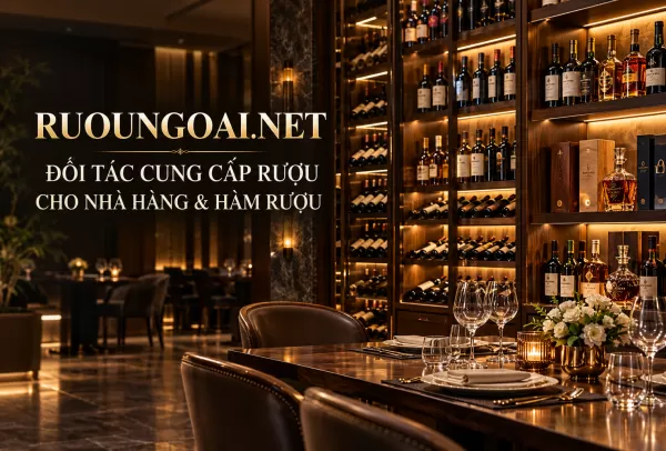 Đối tác cung cấp rượu ngoại cho nhà hàng, hầm rượu