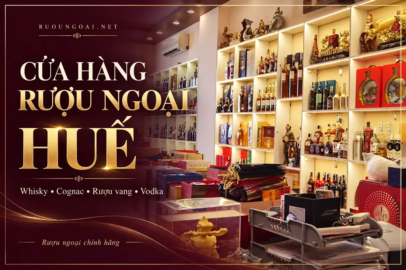 Cửa hàng rượu ngoại Huế