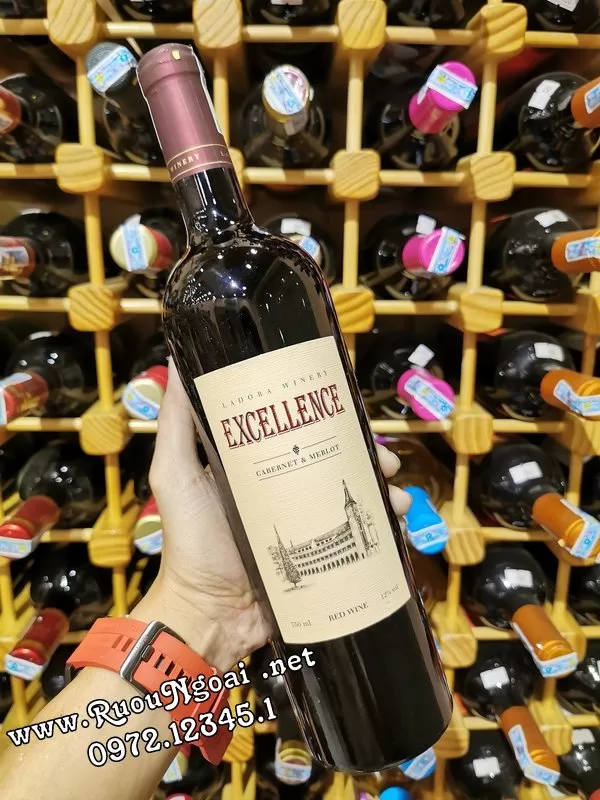 Rượu Vang Đà Lạt Excellence Cabernet Sauvignon &amp; Merlot