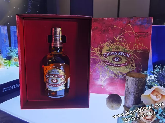 Rượu Chivas 12YO - Hộp Quà 2021