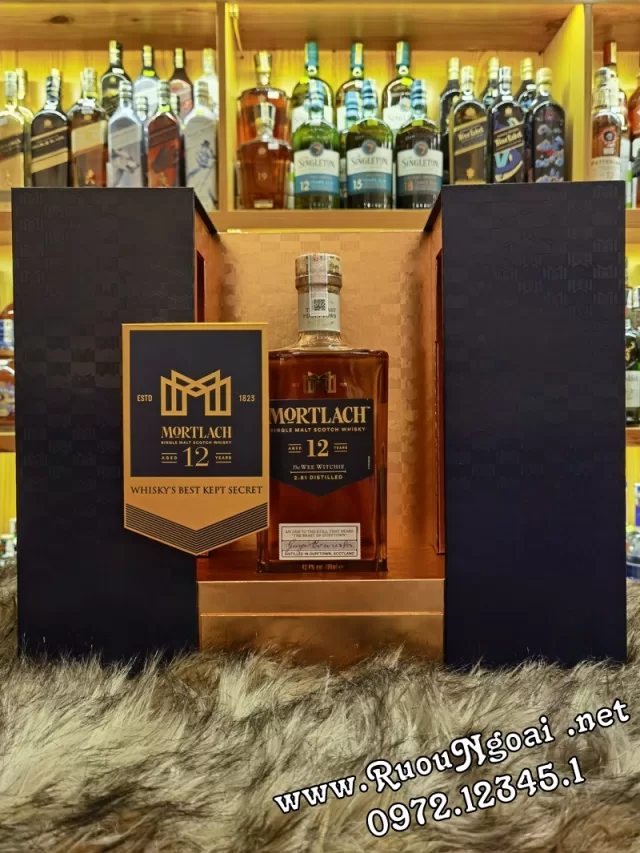 Rượu Mortlach 12YO Hộp Quà 2026