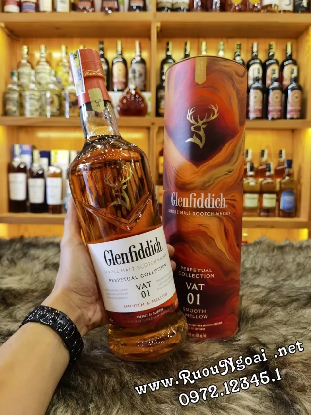 Rượu Glenfiddich VAT01 Smooth &amp; Mellow 1L