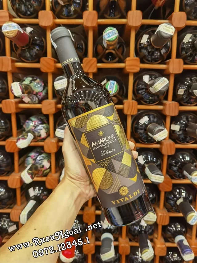 Rượu Vang Vivaldi Amarone Della Valpolicella