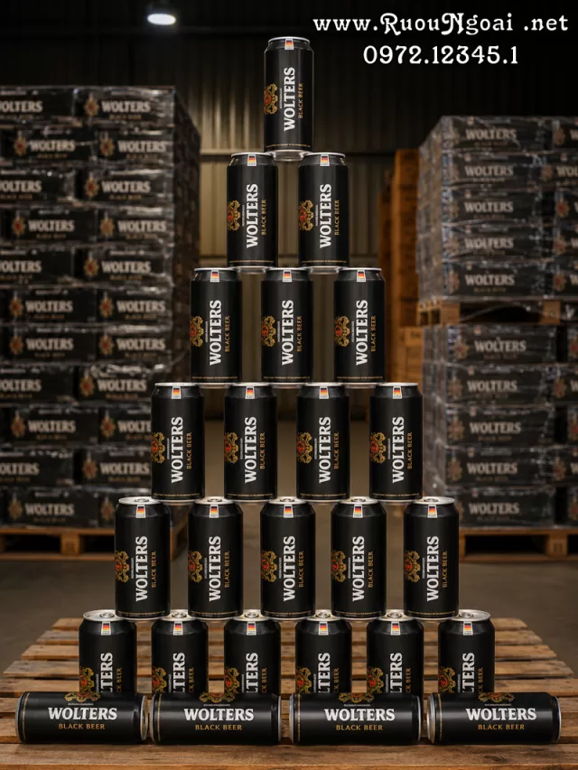 Bia WOLTERS BLACK BEER