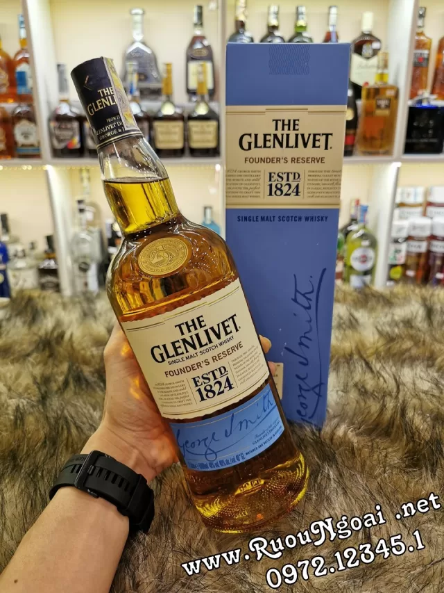 Rượu Glenlivet 1824 Founder's Reserve