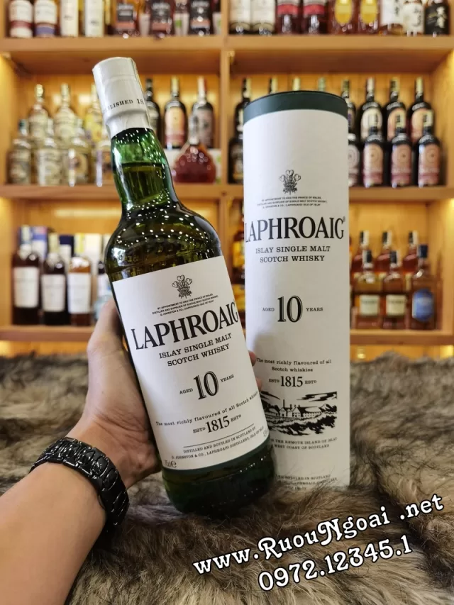 Rượu Whisky Laphroaig 10YO