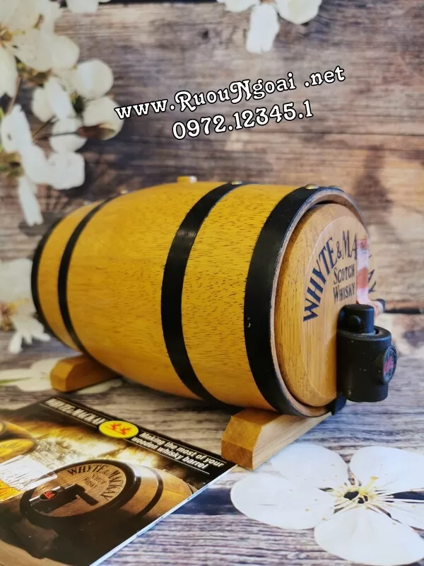 Rượu Whyte &amp; Mackay - Thùng Gỗ Sồi 21 Năm