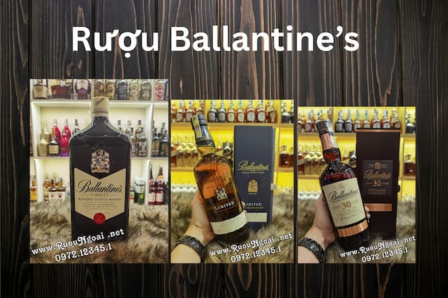 Rượu Ballantines