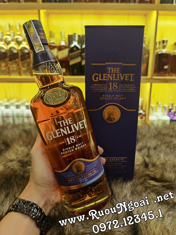 ruou glenlivet 18 750ml