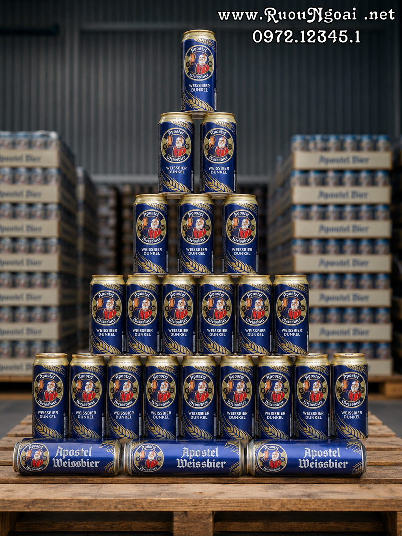 BIA THẦY TU APOSTEL WEISSBIER DUNKEL