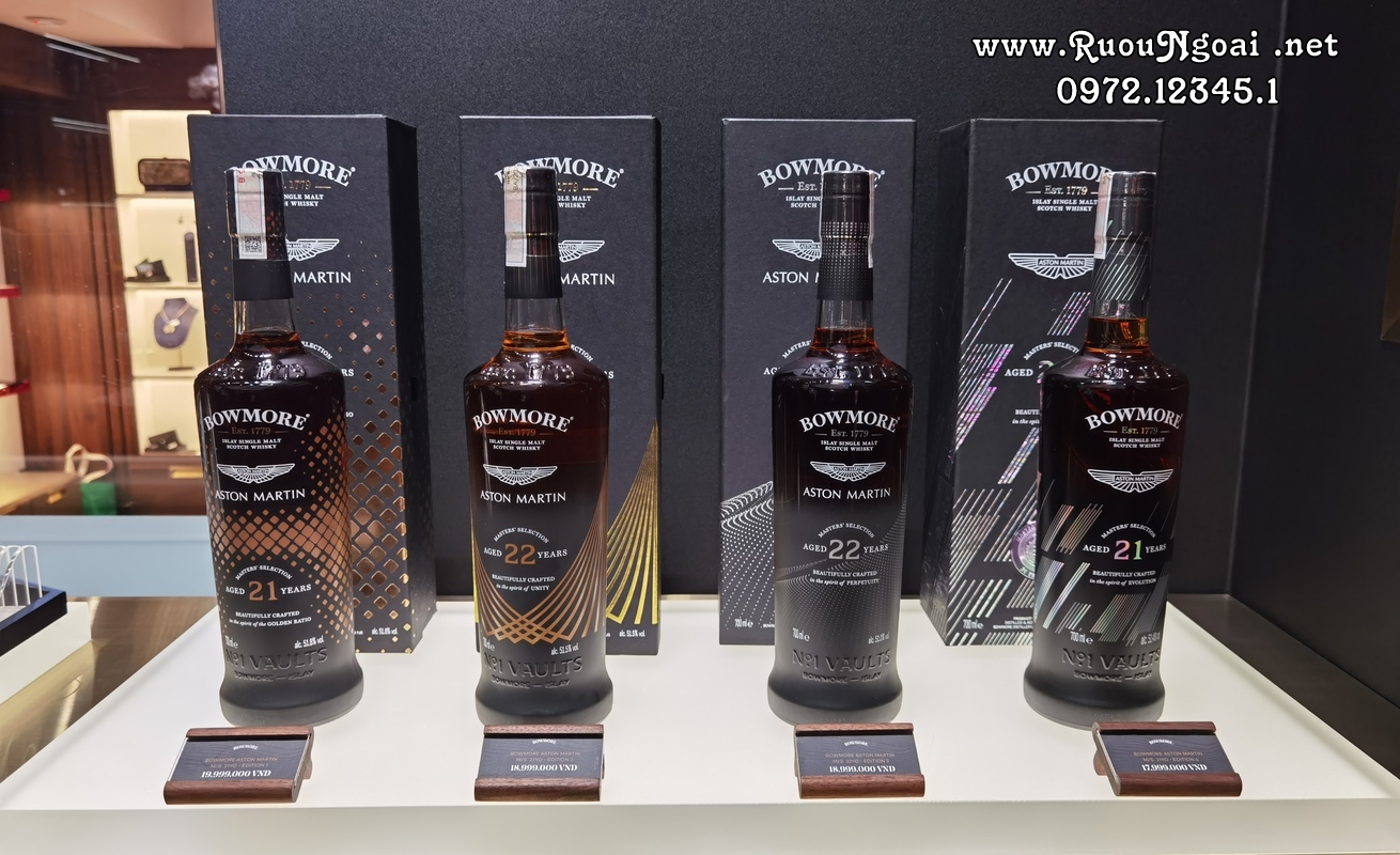 Rượu Bowmore Aston Martin 1
