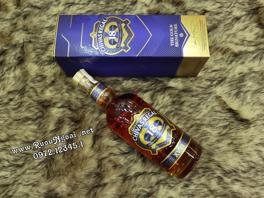 Rượu Chivas Regal 18YO Gold 2