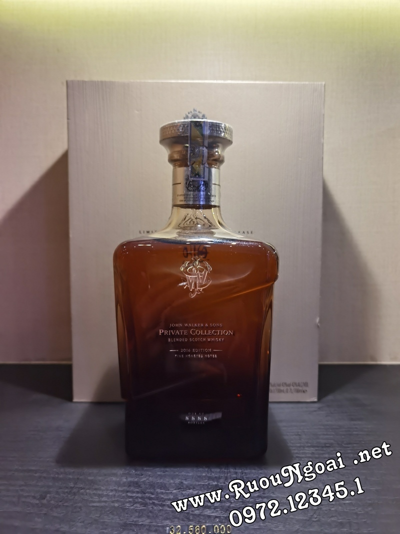 Rượu John Walker $ Sons Private Collection 2016 Edition 1