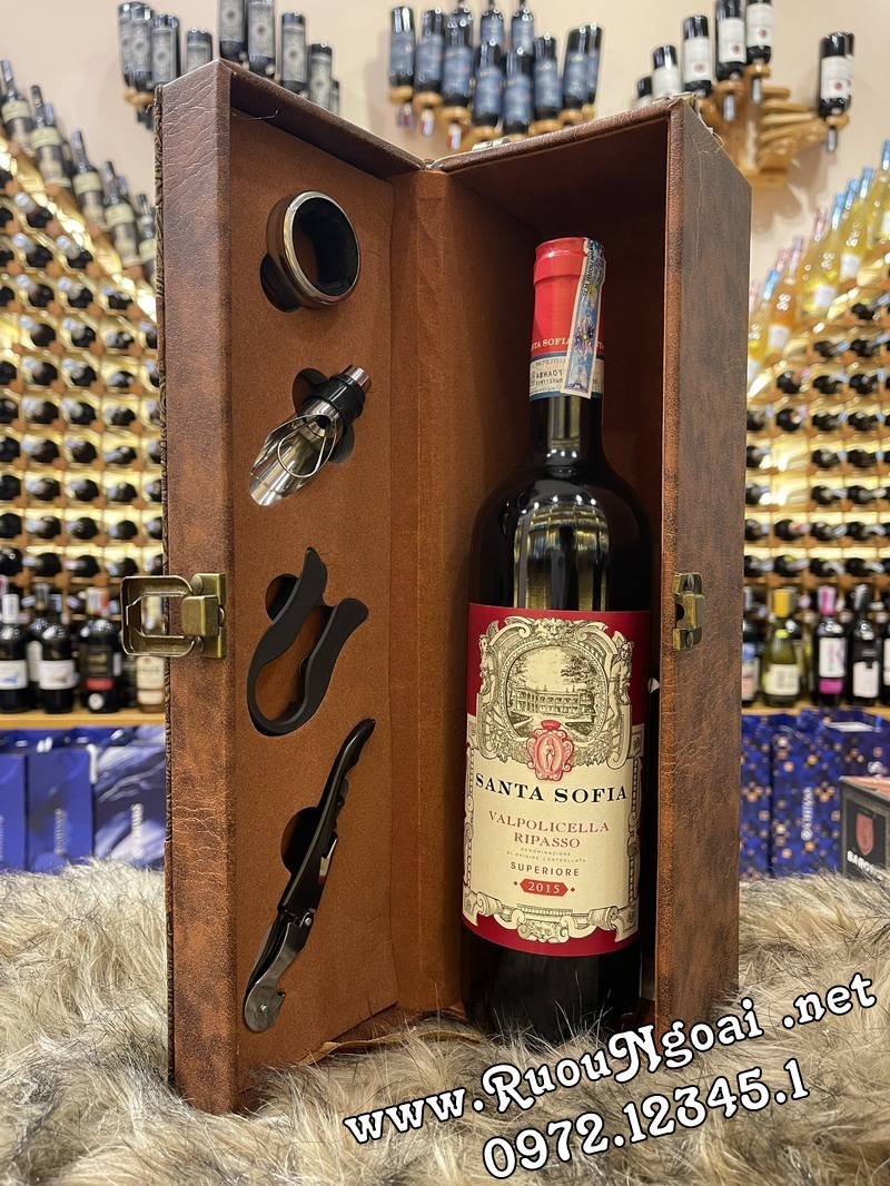 Hộp Quà 1 chai Rượu Vang Santa Sofia Valpolicella Ripasso (3)