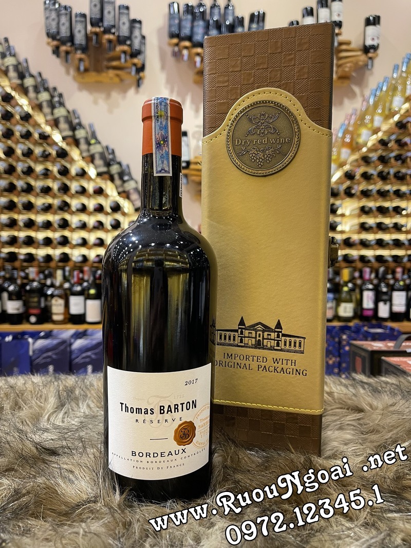 Hộp Quà 1 chai Thomas Barton Reserve Bordeaux (2)