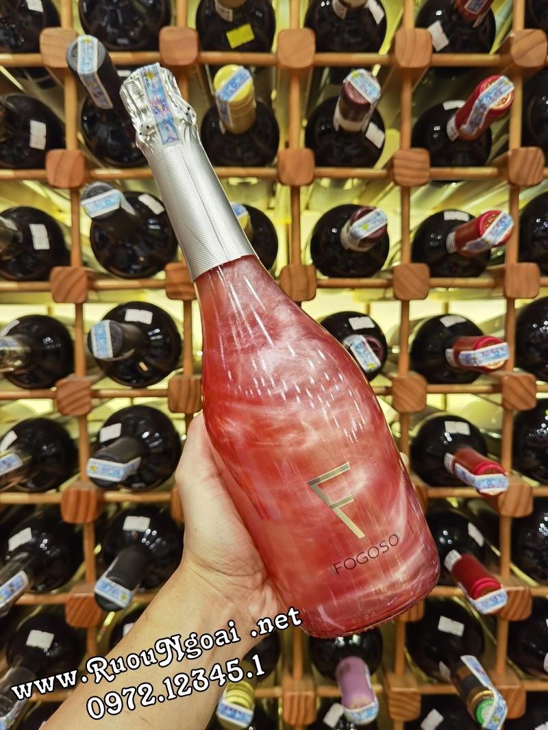 Rượu Fogoso Sparkling Rosa 1