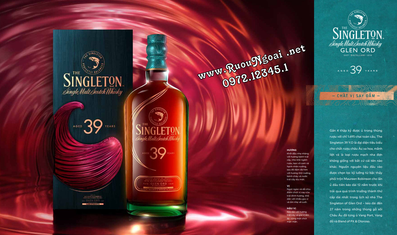 Rượu Singleton 39YO 2