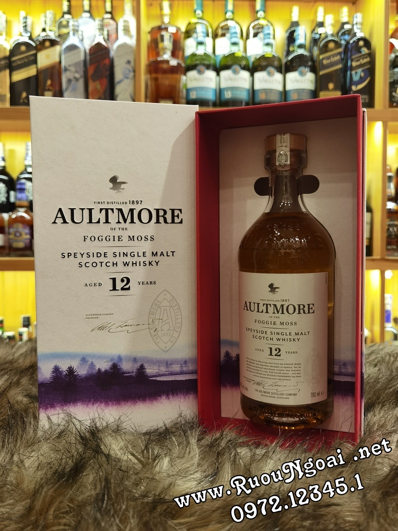 Rượu Aultmore 12YO Hộp Quà 2023 3